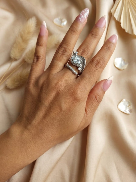 Fairy Queen Tear Ring