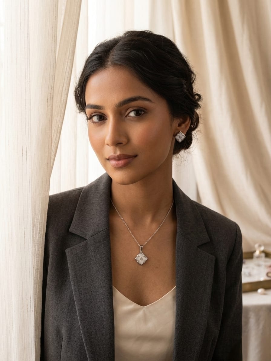Silver Eden Necklace